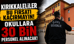 Okullara 30 bin personel alınacak
