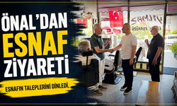 Önal’dan esnaf ziyareti