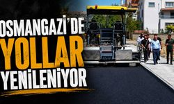 Osmangazi’de yollar yenileniyor