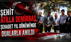 Şehit Atilla Demirbaş, şehadet yıl dönümünde dualarla anıldı
