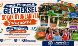 Kırıkkale’de Çocuklar Geleneksel Sokak Oyunlarıyla Buluşacak