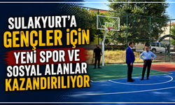 Sulakyurt’a Gençler İçin Yeni Spor ve Sosyal Alanlar Kazandırılıyor