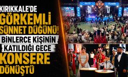 Kırıkkale’de görkemli sünnet düğünü! Binlerce kişinin katıldığı gece konsere dönüştü