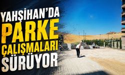 Yahşihan’da Parke Çalışmaları Sürüyor