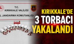 Kırıkkale’de 3 torbacı yakalandı
