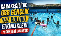 Karakeçili'de GSB Gençlik Yaz Kulübü Etkinlikleri yoğun ilgi görüyor