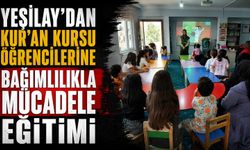 Yeşilay'dan Kur'an kursu öğrencilerine bağımlılıkla mücadele eğitimi