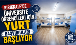 Kırıkkale’de üniversite öğrencileri için yurt başvuruları başlıyor