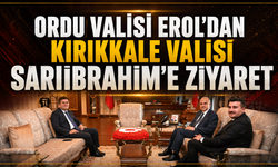 Ordu Valisi Erol’dan Kırıkkale Valisi Sarıibrahim’e ziyaret