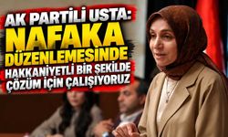 AK Partili Usta: Nafaka düzenlemesinde hakkaniyetli bir şekilde çözüm için çalışıyoruz