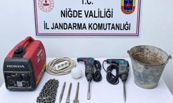 Kaçak kazı operasyonu: 1 şüpheliye işlem