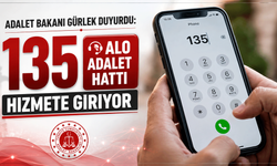 Adalet Bakanı Gürlek duyurdu: "135 Alo Adalet Hattı" hizmete giriyor