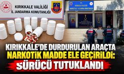 Kırıkkale'de durdurulan araçta narkotik madde ele geçirildi: Sürücü tutuklandı