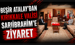 Beşir Atalay’dan Kırıkkale Valisi Sarıibrahim’e ziyaret