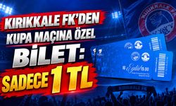 Kırıkkale FK’den kupa maçına özel bilet: Sadece 1 TL