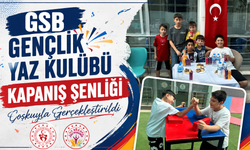 GSB Gençlik Yaz Kulübü Kapanış Şenliği Coşkuyla Gerçekleştirildi