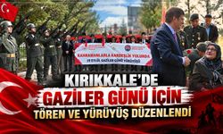 Kırıkkale’de Gaziler Günü için tören ve yürüyüş düzenlendi
