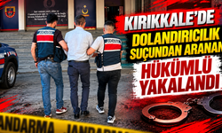 Kırıkkale'de dolandırıcılık suçundan aranan hükümlü yakalandı