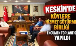 Keskin’de köylere hizmet götürme birliği encümen toplantısı yapıldı