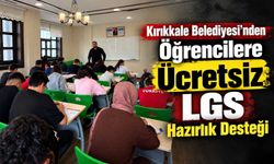 Kırıkkale Belediyesi’nden öğrencilere ücretsiz LGS hazırlık desteği