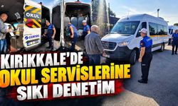 Kırıkkale’de okul servislerine sıkı denetim