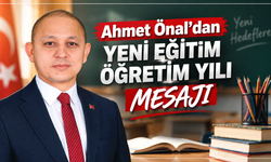 Ahmet Önal’dan yeni eğitim öğretim yılı mesajı
