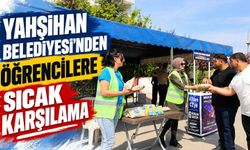 Yahşihan Belediyesi’nden öğrencilere sıcak karşılama