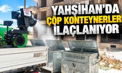 Yahşihan’da çöp konteynerleri ilaçlanıyor