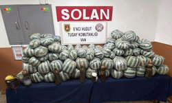 Sınırda 516 bin 727 gram narkotik madde ele geçirildi