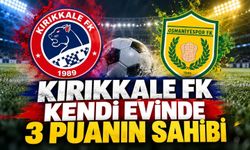 Kırıkkale FK 3 puanı 3 golle aldı