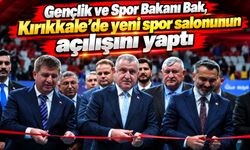 Gençlik ve Spor Bakanı Bak, Kırıkkale'de yeni spor salonunun açılışını yaptı