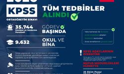 Bakan Çiftçi: 'Emniyetimizden 32 bin 601, Jandarmamızdan 3 bin 143 personelimiz sınav güvenliği için görev yapacak'