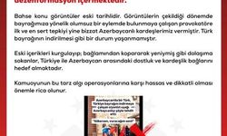 DMM'den, 'Azerbaycan'da Türk bayrağının indirilmeye çalışıldığı' iddialarına yalanlama