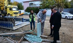 Eskişehir İl Millî Eğitim Müdürü Aydın, eğitim yatırımlarını yerinde inceledi