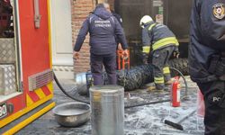 Eskişehir'deki çiğ börekçide yangın