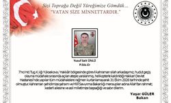 Hakkari Yüksekova'da hudut geçiş olayına müdahale sırasında açılan ateş sonucu bir asker şehit oldu