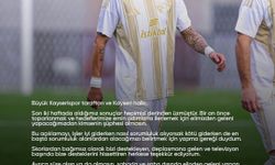 Kayserisporlu Benhur: 'Yola inanmışlarla çıkılır, ikna edilmişlerle değil'