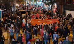 Kırıkkale'de Cumhuriyet'in 103. yılı fener alayı ve konserle kutlandı