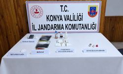 Konya'da 4 bin 137 sentetik hap ele geçirildi