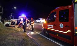 Nevşehir'de tilkiden kaçan otomobil kazaya neden oldu: 1 yaralı