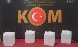 Yozgat'ta 20 litre etil alkol ele geçirildi