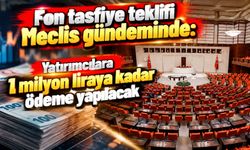 Fon tasfiye teklifi Meclis gündeminde: Yatırımcılara 1 milyon liraya kadar ödeme yapılacak