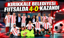 Kırıkkale Belediyesi futsalda 4-0 kazandı