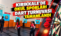 Kırıkkale’de okul sporları dart turnuvası tamamlandı