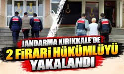 Jandarma Kırıkkale'de 2 firari hükümlüyü yakalandı