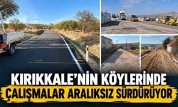 Kırıkkale’nin köylerinde çalışmalar aralıksız sürdürüyor
