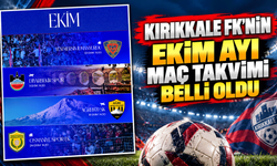 Kırıkkale FK’nin Ekim ayı maç takvimi belli oldu