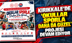 Kırıkkale’de ‘Okullar Sporla Daha da Güzel’ projesi devam ediyor