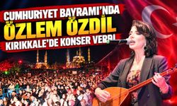 Cumhuriyet Bayramı’nda Özlem Özdil Kırıkkale'de konser verdi