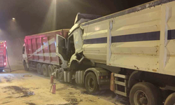 Tünel içinde çarpıştılar: 1 yaralı